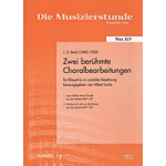 Zwei berühmte Choralbearbeitungen für Holzbläsertrio -Johann Sebastian Bach / Arr.Albert Loritz