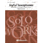 Joyful Saxophones (für Saxophonregister und Blasorchester) -Wim Laseroms