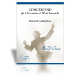 Concertino for 4 Solo Percussion and Wind Ensemble -David R. Gillingham