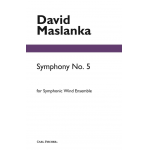 Symphony No. 5 - Full Score / Partitur -David Maslanka