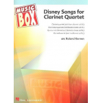 Disney Songs for Clarinet Quartet -Disney / Arr.Roland Kernen