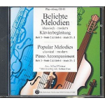 Beliebte Melodien Band 3-4 : Playalong CD 2 (Klavierbegleitung) -Diverse / Arr.Alfred Pfortner