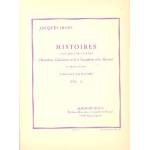 Histoires vol.2 pour quatuor d'anches -Jacques Ibert