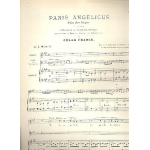 Panis angelicus : pour chant, violon -César Franck