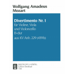 Divertimento Nr.1 B-Dur KV Anh.IV:229 : -Wolfgang Amadeus Mozart