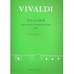 Trio a-Moll nach RV106 : für 3 Blockflöten -Antonio Vivaldi / Arr.Ulrich Herrmann