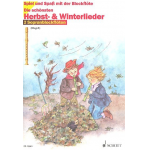 Die schönsten Herbst- und Winterlieder für 1-2 Sopranblockflöten -Hans und Marianne Magolt / Arr.Christa Roelcke