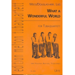 What a wonderful world für 4 Tuben -Weiss & Douglas / Arr.Ingo Luis