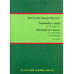 Serenade C-Moll Nach Kv 406 und Kv 388 -Wolfgang Amadeus Mozart / Arr.Mordechai Rechtman