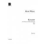 Konzert für Violine und Blasorchester op. 12 - PARTITUR -Kurt Weill / Arr.Andreas Eichhorn