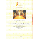 Orgelkonzert Nr. 4 in F-Dur HWV 292 - für Orgel und Blasorchester (Partitur und Stimmenset) -Georg Friedrich Händel (George Frederic Handel) / Arr.Peter B. Smith