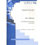 Ave Maria für ein Melodieinstrument -Giulio Caccini