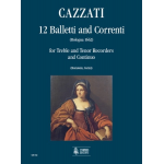 12 balletti e correnti -Maurizio Cazzatti
