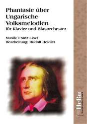 Phantasie über Ungarische Volksmelodien für Klavier und Blasorchester -Franz Liszt / Arr.Rudolf Heidler