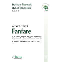Fanfare -Gerhard Präsent
