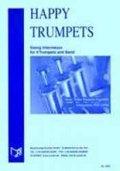Happy Trumpets (Solo für 4 Trompeten) -Walter Schneider-Argenbühl / Arr.Willi Löffler