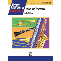 Chant and Ceremony (concert band) -Mark Williams