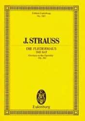 Die Fledermaus Ouvertüre (Taschenpartitur) -Johann Strauß / Strauss (Sohn)