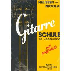 Nelissen-Nicolai: Gitarrenschule für Jedermann 1 -Leni Nelissen / Arr.Paul Nicolai