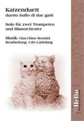 Katzenduett (Duetto Buffo di due Gatti - Solo für 2 Trp.) -Gioacchino Rossini / Arr.Udo Lüdeking