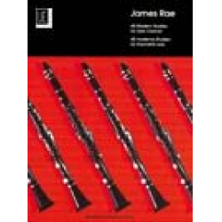 40 Modern Studies für Klarinette -James Rae