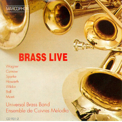CD "Brass Live" -Universal Brass Band