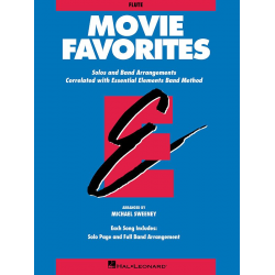 Essential Elements - Movie Favorites - 02 Flute (english) -Diverse / Arr.Michael Sweeney
