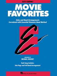 Essential Elements - Movie Favorites - 06 Eb Alto Clarinet (english) -Diverse / Arr.Michael Sweeney