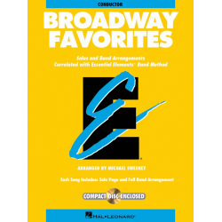 Essential Elements - Broadway Favorites - 01 Conductor (english) -Diverse / Arr.Michael Sweeney