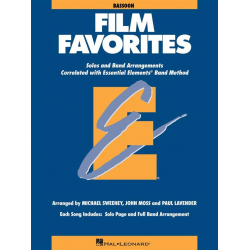 Essential Elements - Film Favorites - 04 Bassoon (english) -Michael Sweeney / Arr.John Moss