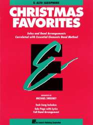 Essential Elements - Christmas Favorites - 08 Eb Alto Saxophone (english) -Diverse / Arr.Michael Sweeney