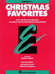 Essential Elements - Christmas Favorites - 15 Baritone T.C. (english) -Diverse / Arr.Michael Sweeney