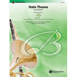 Halo Theme (from Halo Suite) (c/band) -Marty O'Donnell & Michael Salvatori / Arr.Robert Sheldon
