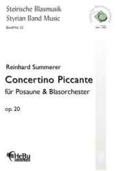 Concertino Piccante, op. 20 für Posaune und Blasorchester -Reinhard Summerer