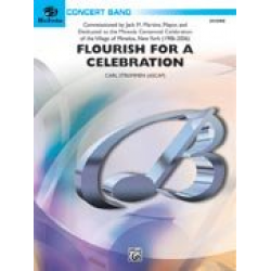 Flourish for a Celebration(concert band) -Carl Strommen