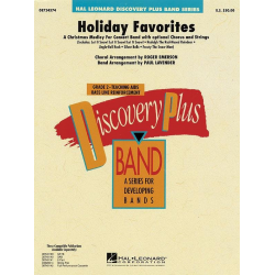 Holiday Favorites (for Band and opt. Choir and, or Strings) -Paul Lavender