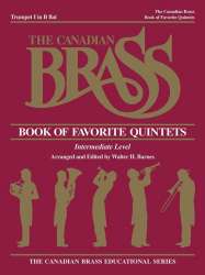 The Canadian Brass Book of Favorite Quintets - Trompete 1 -Canadian Brass / Arr.Walter Barnes