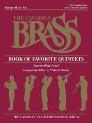 The Canadian Brass Book of Favorite Quintets - Trompete 2 -Canadian Brass / Arr.Walter Barnes