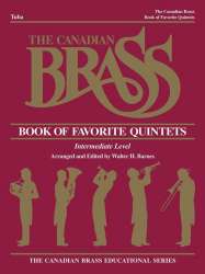 The Canadian Brass Book of Favorite Quintets - Tuba -Canadian Brass / Arr.Walter Barnes