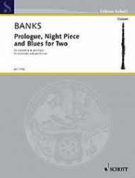 Prologue, Night Piece and Blues for Two für Klarinette & Klavier -Donald Banks
