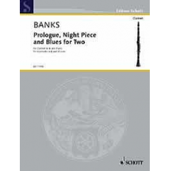 Prologue, Night Piece and Blues for Two für Klarinette & Klavier -Donald Banks