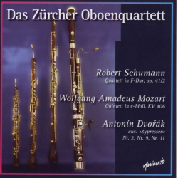 CD "Schumann-Mozart-Dvorak" -Zürcher Oboenquartett