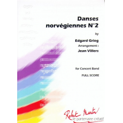 Norwegian dance No 2 - Danse norvégienne No 2 -Edvard Grieg / Arr.Jean Villers