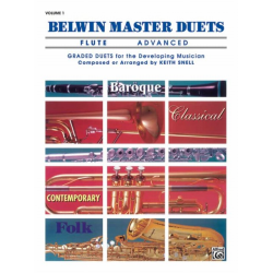 Belwin Master Duets Vol. 1 - Intermediate für Saxophon -Keith Snell