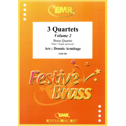3 Quartets Volume 2 -Dennis Armitage / Arr.Dennis Armitage