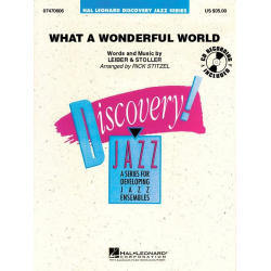 JE: What a wonderful world -George David Weiss & Bob Thiele / Arr.Rick Stitzel