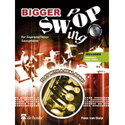 Bigger SWOP - Play with a real band - Sopran- / Tenorsaxophon -Fons van Gorp