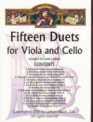 15 Duos Viola/Cello -William P. Latham