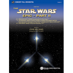 Star Wars Epic: Part II (full orchestra) -John Williams / Arr.Robert W. Smith