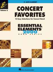 Essential Elements - Concert Favorites Vol. 2 - 06 Alto Clarinet (english) -Diverse / Arr.John Moss